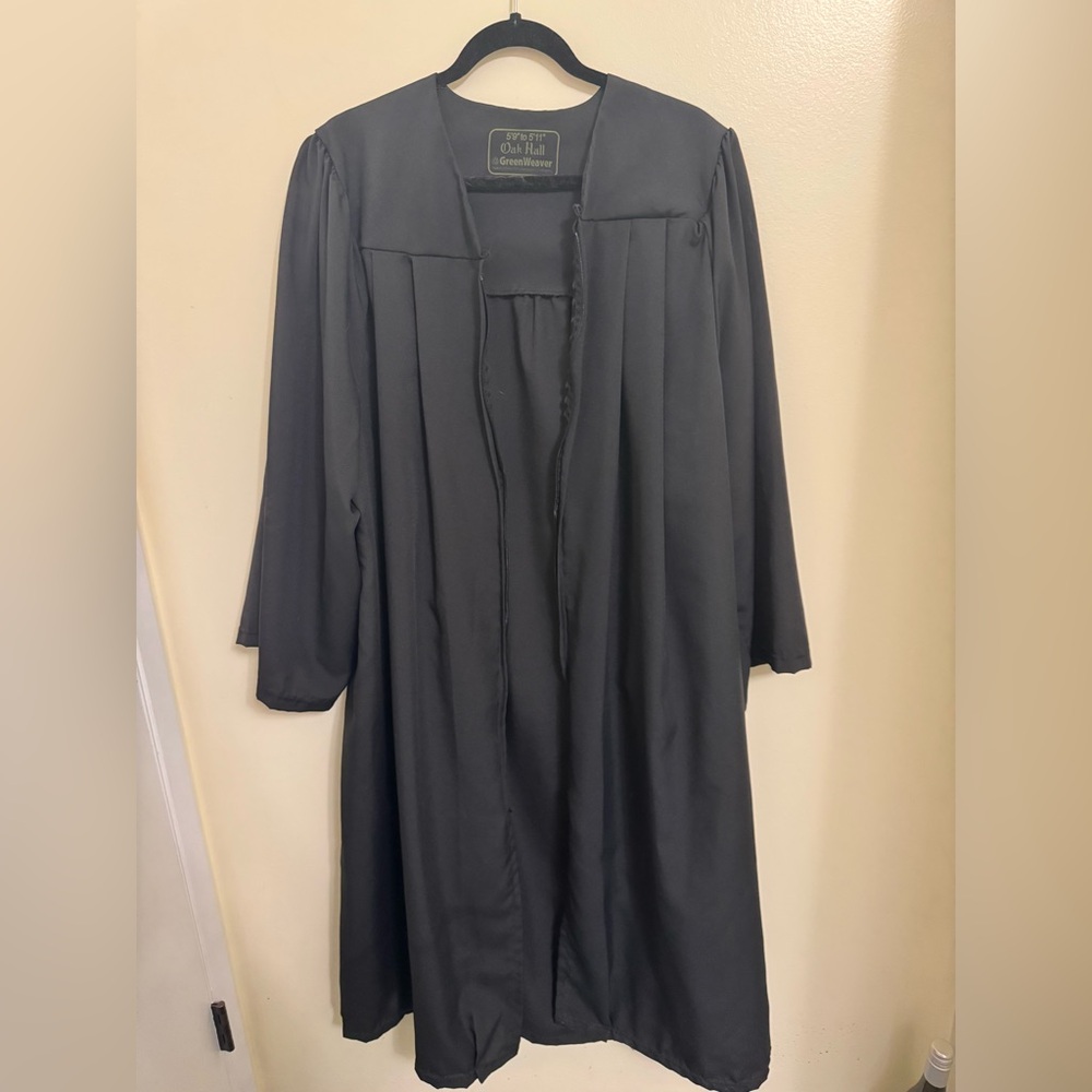 Black Graduation Gown